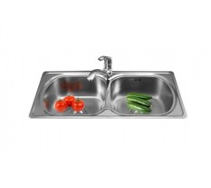Chậu Rửa Inox 2H860S Sơn Hà